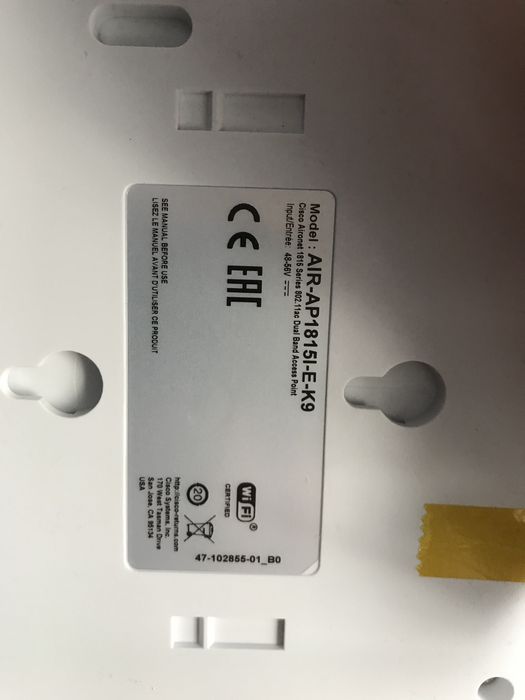 Wi-Fi точка доступа Cisco Aironet 1815i (AIR-AP1815i-E-K9)
