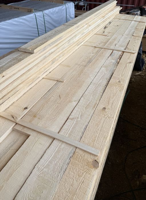 Deska 25x125mm. Sucha, sosna, ostrokrawężna. Calówka  Stelaże, łóżka