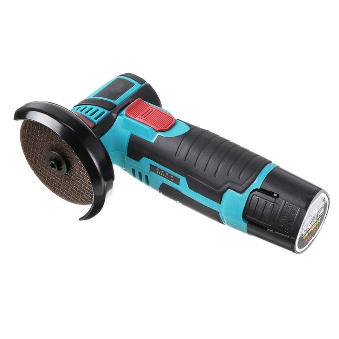 Rebarbadora Angular mini Portátil p Polimento ou Corte 12 V 2000 W com 2 baterias