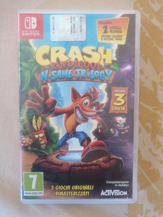 Crash n sane trilogy - switch