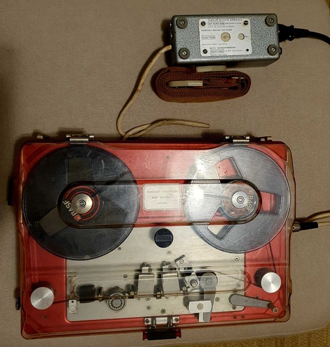 Nagra E - Gravador de bobines.