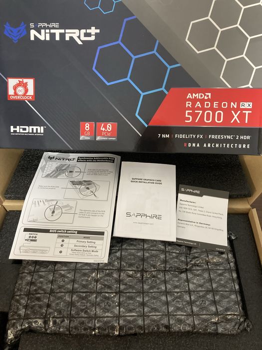 Відеокарта RX 5700xt Nitro+