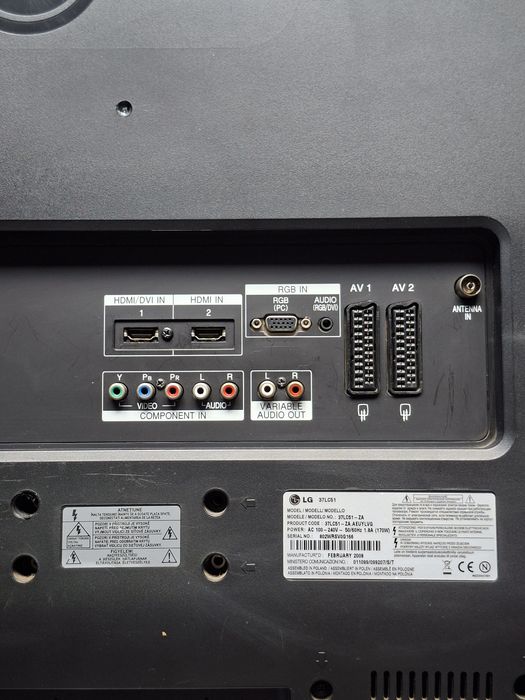 Televisão LG 37LC51