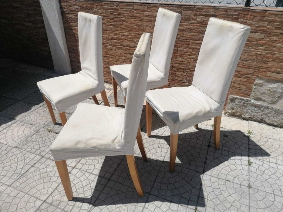 4 Cadeiras IKEA usadas para Sala Jantar