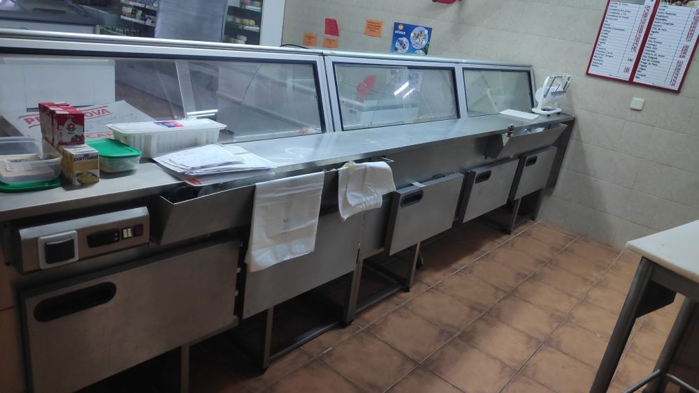 Vitrine refrigeradora para Talho