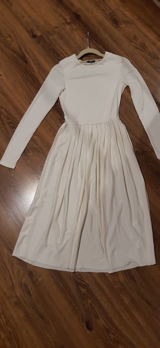 Biała sukienka  rozm 34