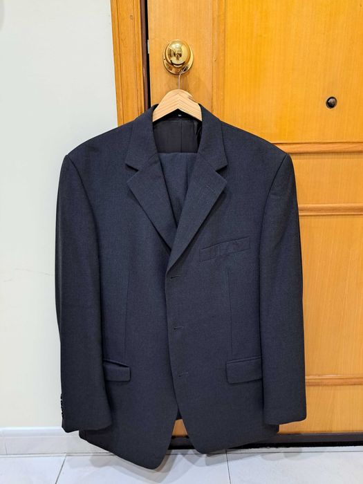 Fato Homem Cinzento Escuro Classic Wear Business