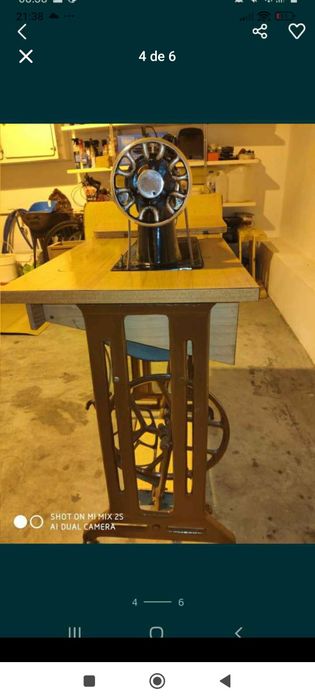 Máquina de costura singer