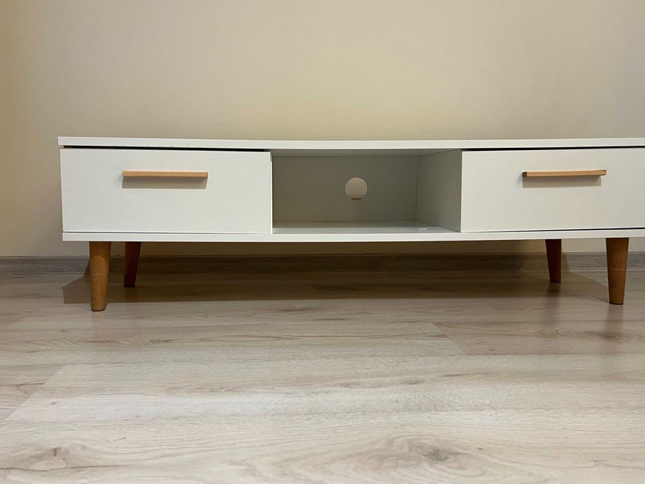 RTV Szafka pod telewizor biała