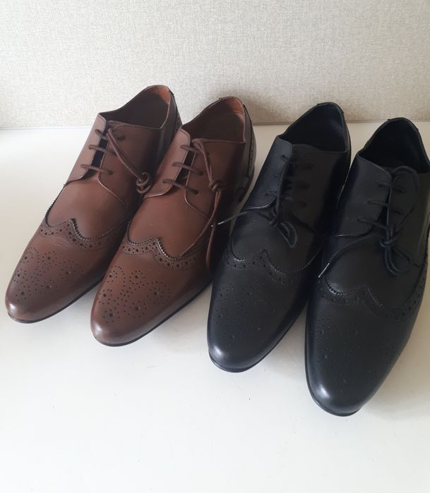 (30см) Новые кожаные туфли.