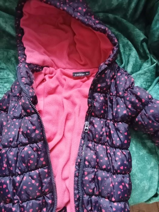 Casaco impermeável menina