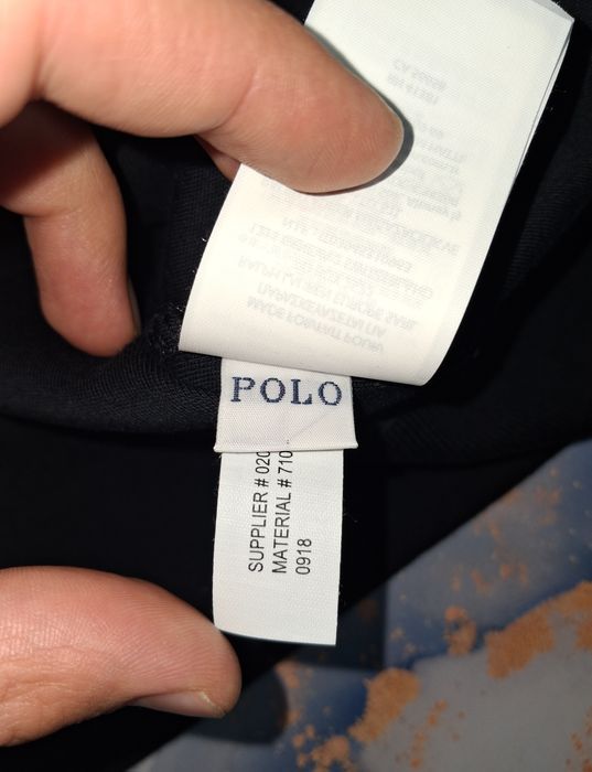 Кофта Polo Ralph Lauren на змейке мужская черная кардиган олимпийка
