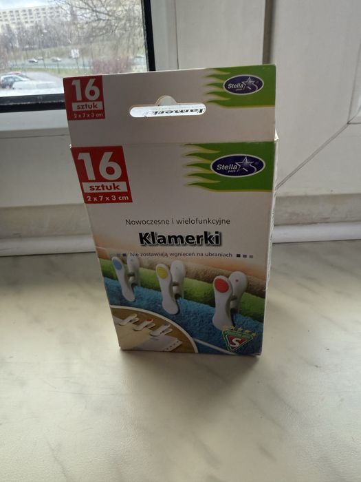 Klamerki do prania 16 sztuk