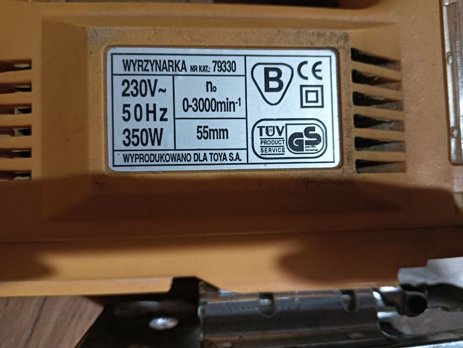 Wyrzynarka Toya sprawna