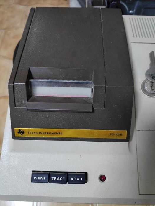 Texas Instruments Ti 59 + PC-100B Printer Cradle (1978)