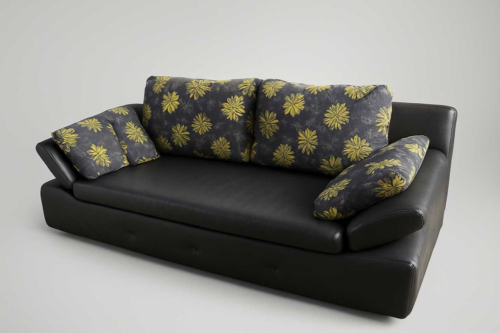 Wersalka Kanapa 3 trzyosobowa eko skóra Zadbana