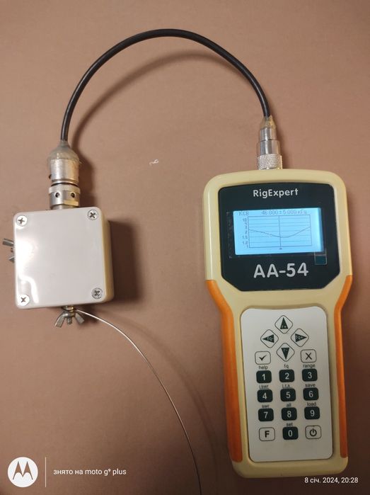 Антенний аналізатор RigExpert AA-54 S/N: 3981