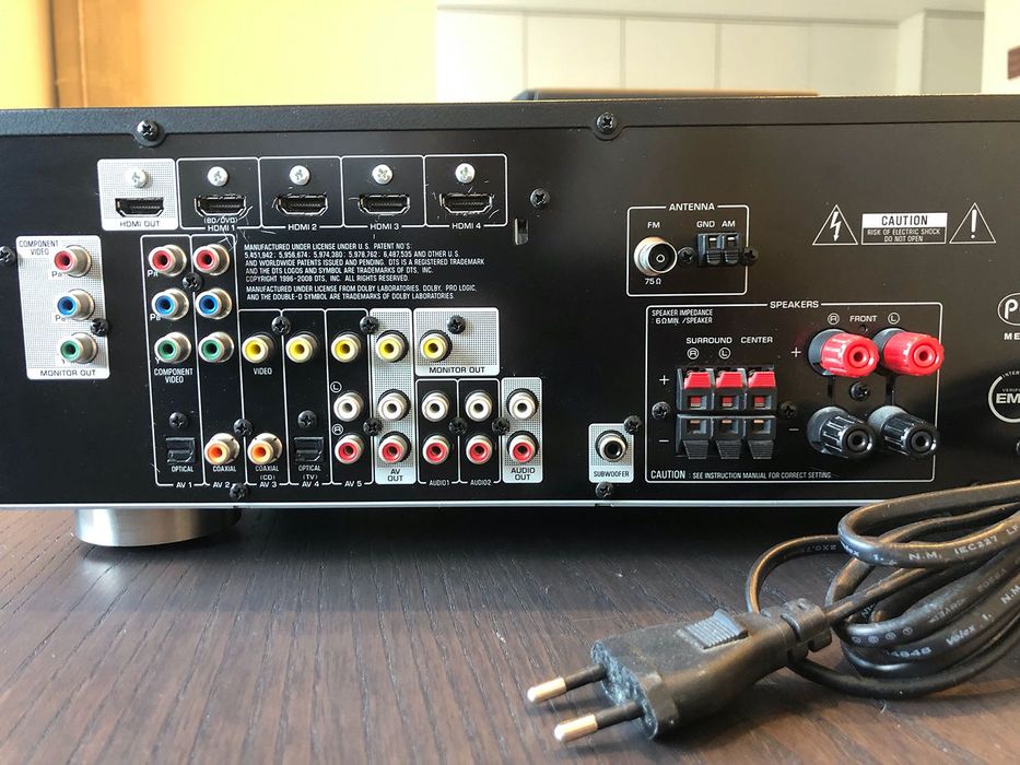 YAMAHA RX-V367 + NSP285 – KIT AV 3725HD Amplificador + Colunas