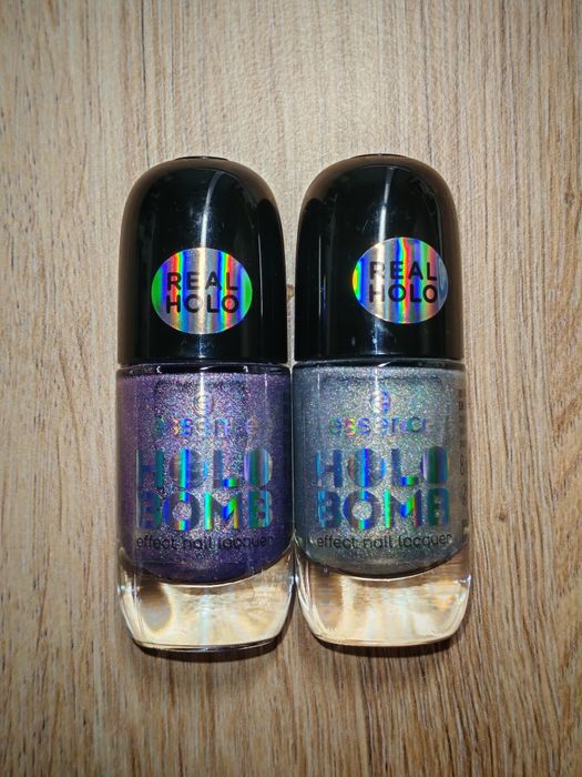 Zestaw 2 x lakier holograficzny HoloBomb Essence