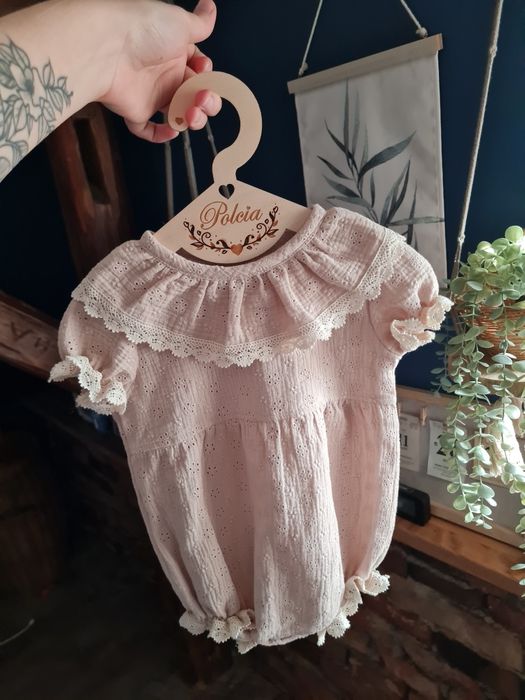 Rampers NOWY polski producent Atelier Musia 80 muślin
