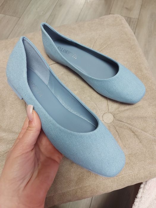 Жіночі джинсові балетки