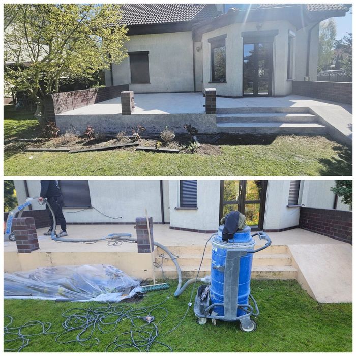 Szlifowanie betonu Frezowanie usuwanie subitu żywicy kucie