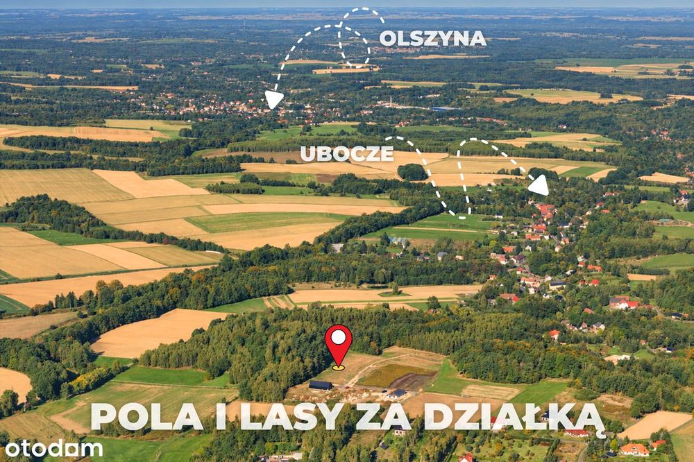 Ubocze | 1051 M²| Działka Przy Lesie| Warunki Zabudowy| Widok Na Góry - Widok 3