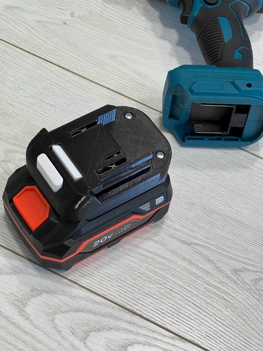 Адаптер перехідник з Makita, ProCraft на акб Dnipro m 3д друк