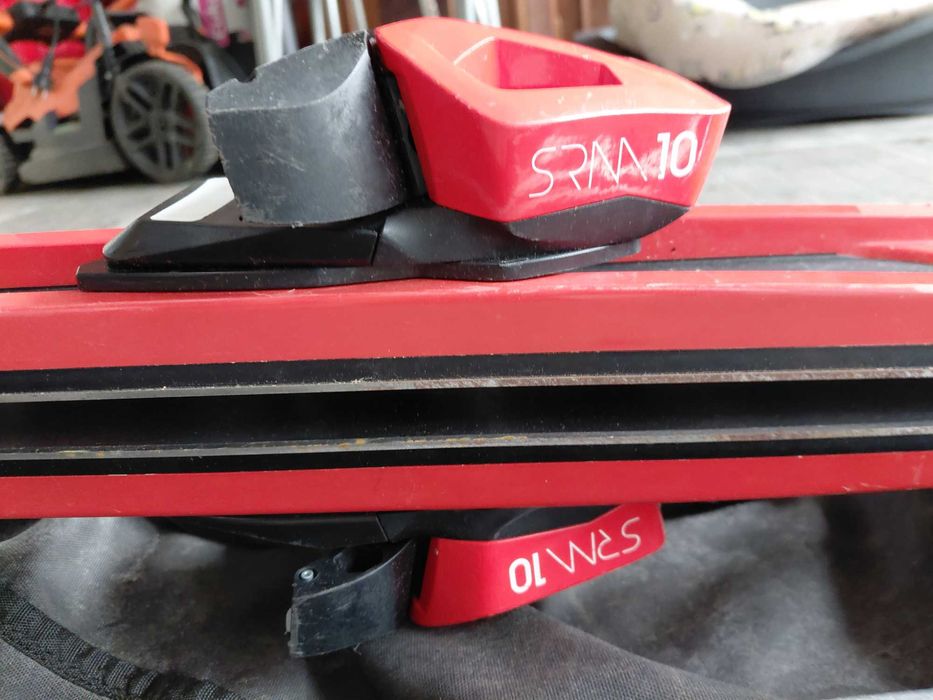 Skis Wedze 153  com saco berg e bastões