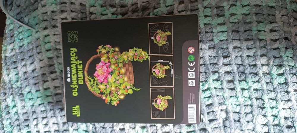 Klocki "Olśniewający bukiet" 691 części!