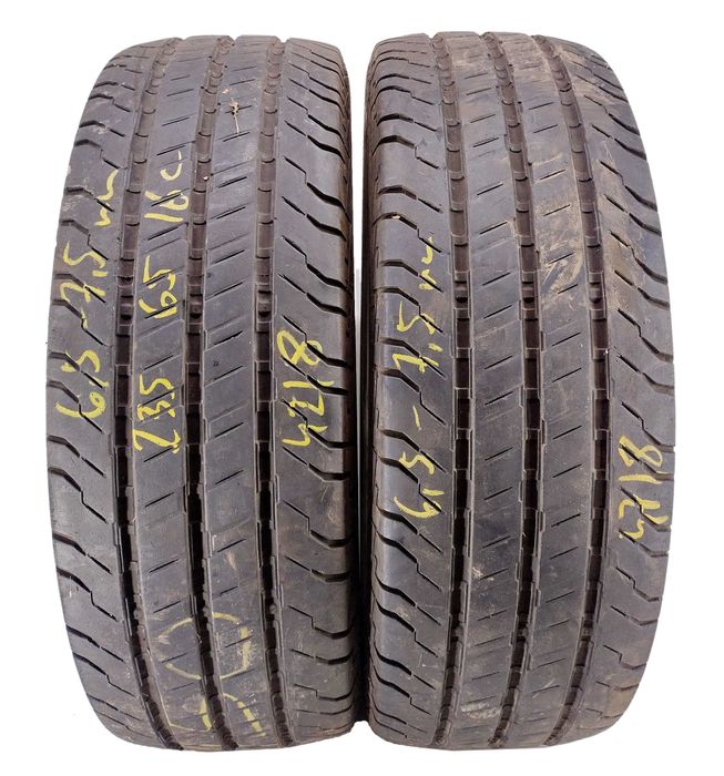2x 235/65 R16C Continental VC100 opony letnie 6,5 mm / kurier montaż