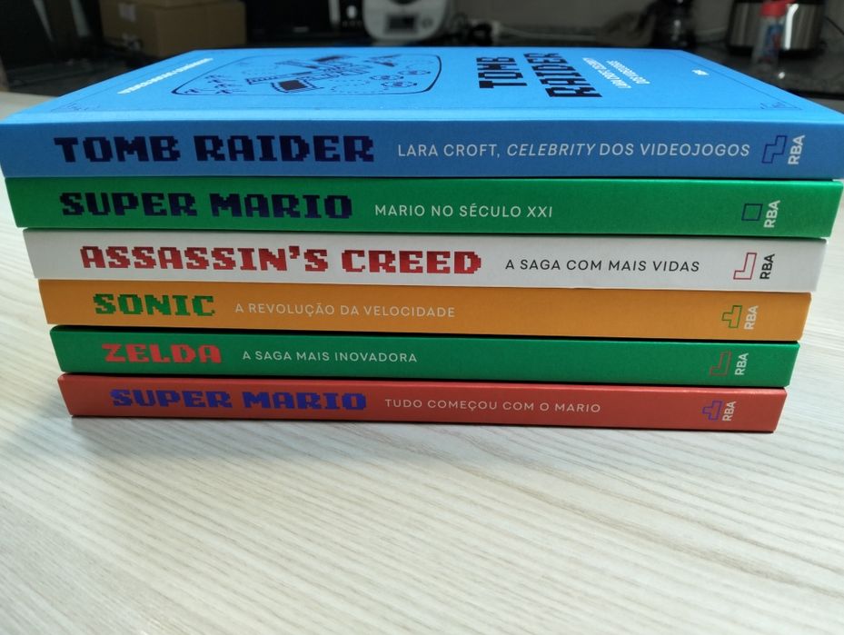 Coleçao video jogos RBA