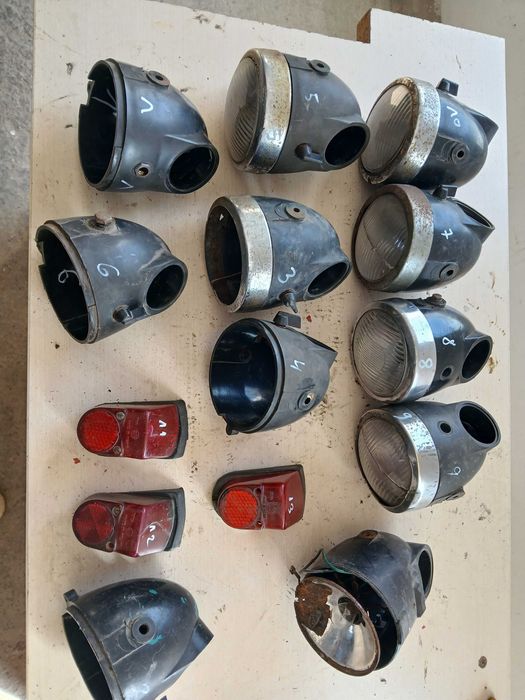 Lampa przednia przód Korpus Romet Kadet Motorynka Ogar Komar