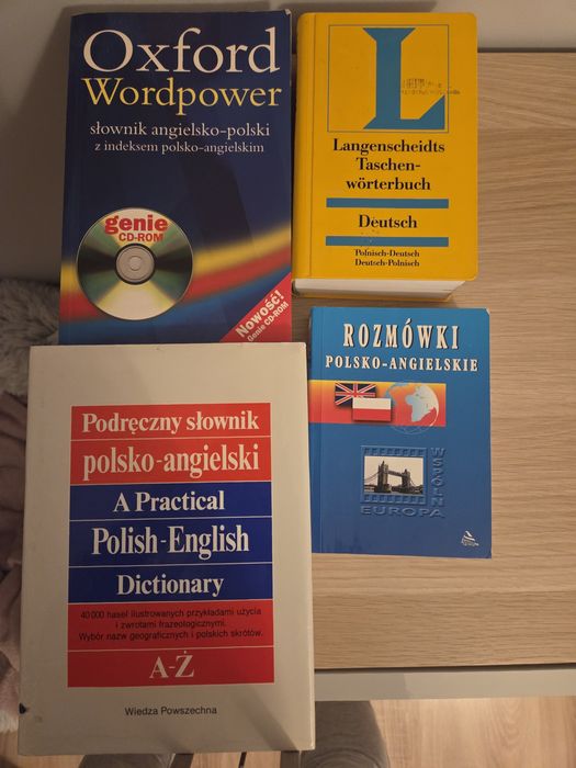 Oddam książki językowe