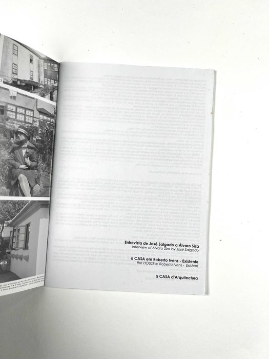 A casa em Roberto Alves Entrevista a Álvaro Siza
