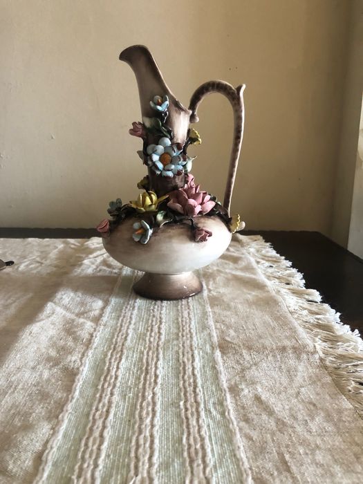 Jarra/ânfora de Capodimonte meados séc. XX