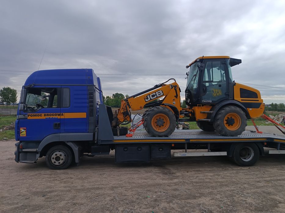 Laweta Transport Maszyn Pomoc Drogowa