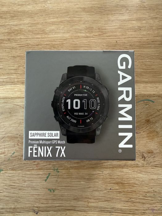 Zegarek Garmin fenix 7x sapphire solar