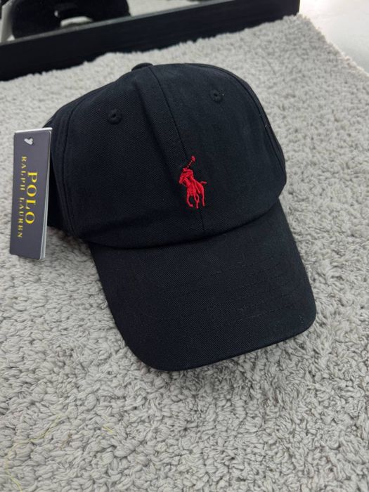 Кепка Поло Ральф Лаурен / бейсболка поло ральф лоурен чорна/ бежева