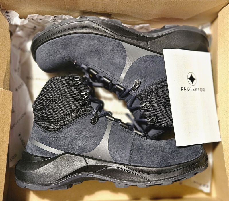 Buty robocze za kostke z metalowym "noskiem" 41 Protektor