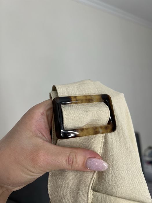 24 розмір батал 58 штани з поясом брюки висока посадка з кишенями