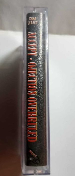 Accept "Objection Overruled" kaseta EX wyd.Dynamic Musik-0157