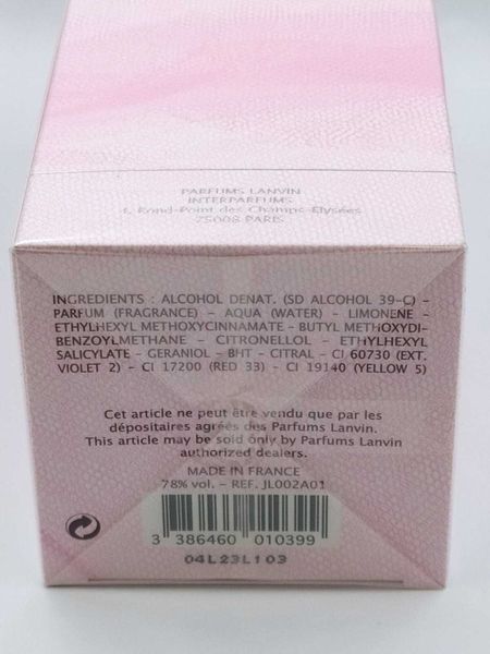Lanvin Jeanne edp 100 мл  Оригинал