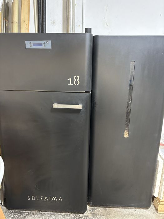 Caldeira Pallets SOLZAIMA 18kw com silo 200kg