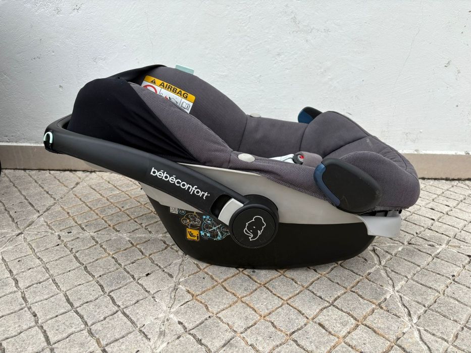 Set Carrinho de bebé  Quinny completo com extas