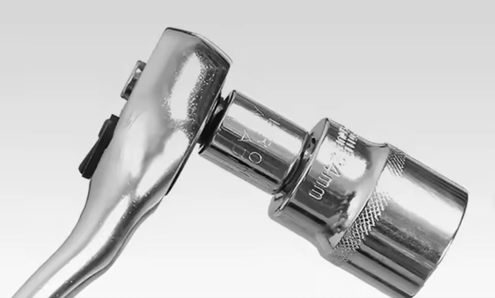 Нобор 4шт адаптерів ударних перехідників гайковерт трещотка1/4 3/8 1/2