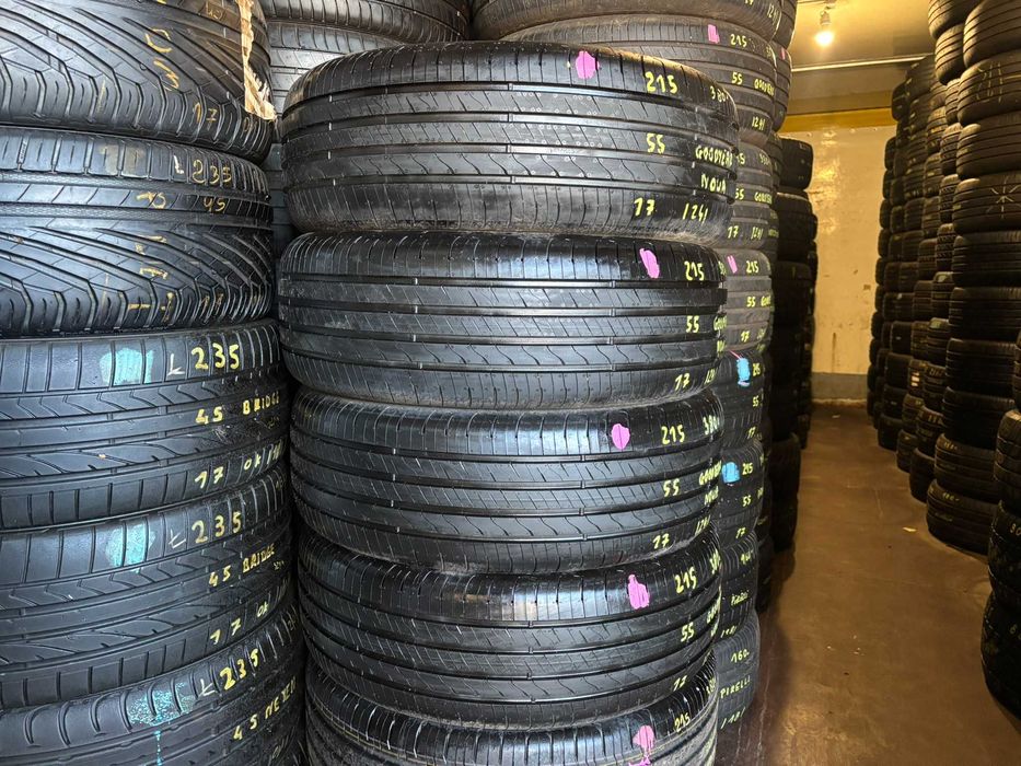 4X OPONY LETNIE 215/55R17 98W Goodyear EfficientGrip 2 7MM 2024R NOWE!
