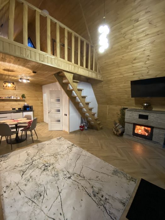 Відпочинок.Оренда будинку А-Фрейм біля озера Велимче Соловичі