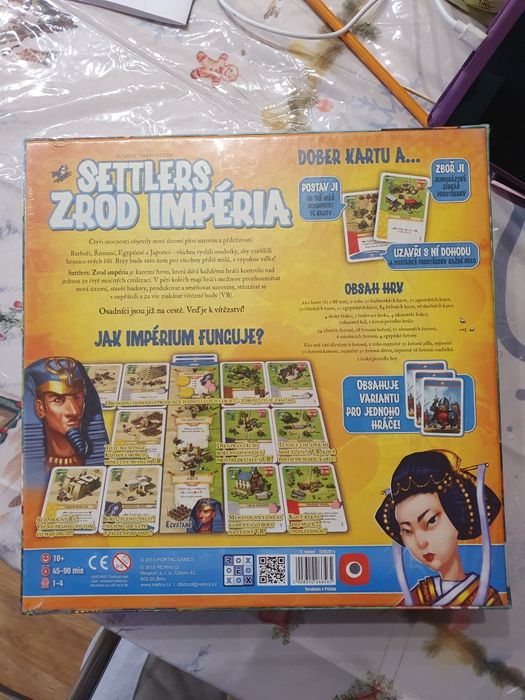 Настольная игра Поселенцы, рождение империи. Settlers, zrod imperia