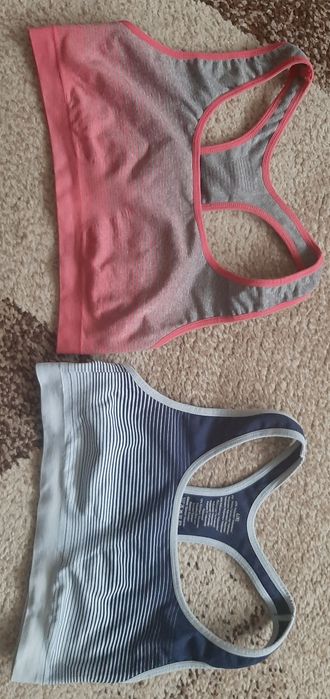 Dwa staniki sportowe L/XL